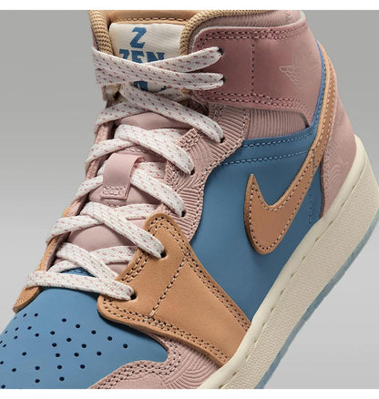 Кросівки жіночі Jordan 1 Mid Gs “Zen” (FN7452-400)