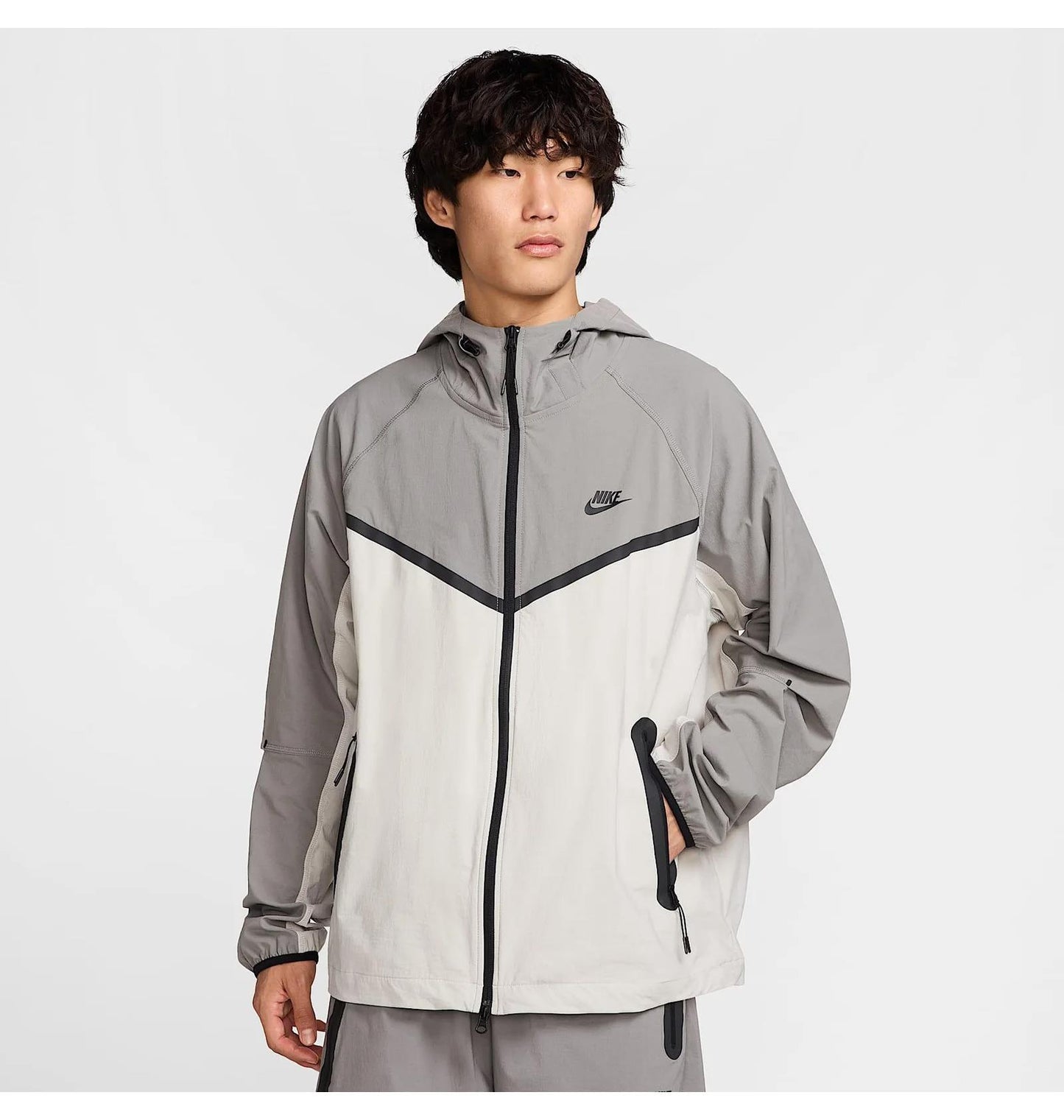 Кофта чоловіча Nike Nike Tech Woven Grey Hm7151-014 (HM7151-014)