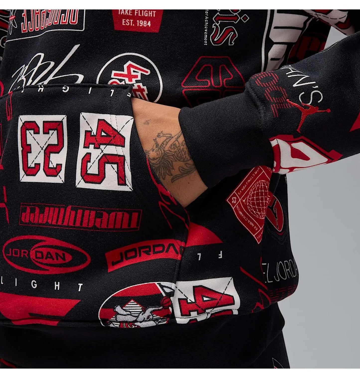 Кофта чоловіча Jordan Essentials Men's Printed Fleece (HM7254-010)