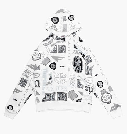 Кофта чоловіча Jordan M Ess Aop Flc Po (HM7254-133)