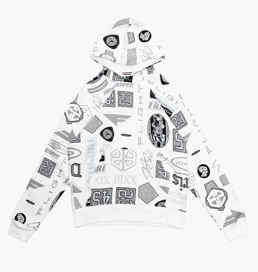 Кофта чоловіча Jordan M Ess Aop Flc Po (HM7254-133)