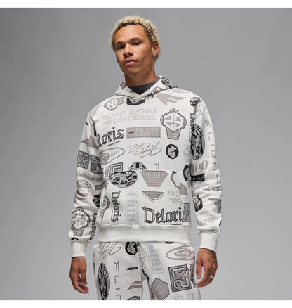 Кофта чоловіча Jordan M Ess Aop Flc Po (HM7254-133)