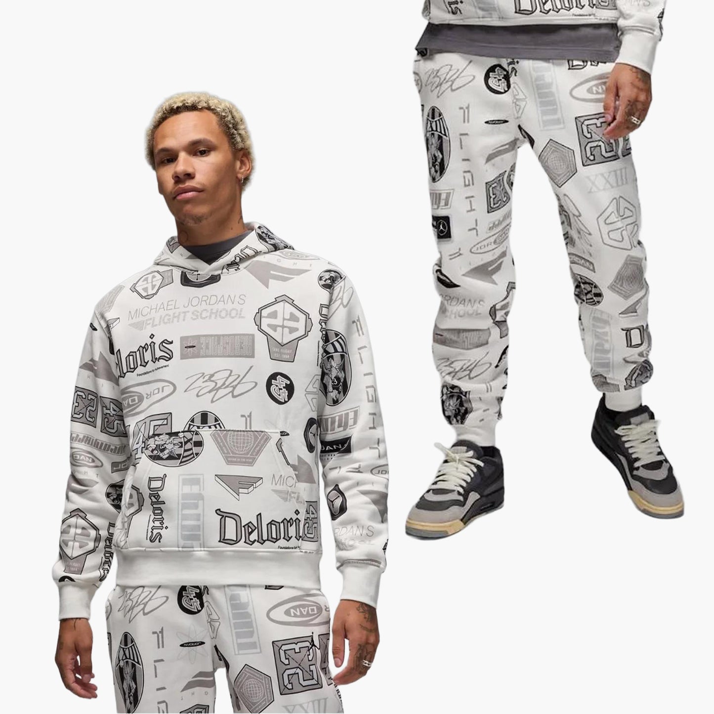 Спортивний костюм чоловічий Jordan Комплект (HM7254-133__HM7257-133)