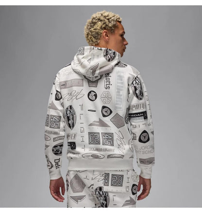 Кофта чоловіча Jordan M Ess Aop Flc Po (HM7254-133)