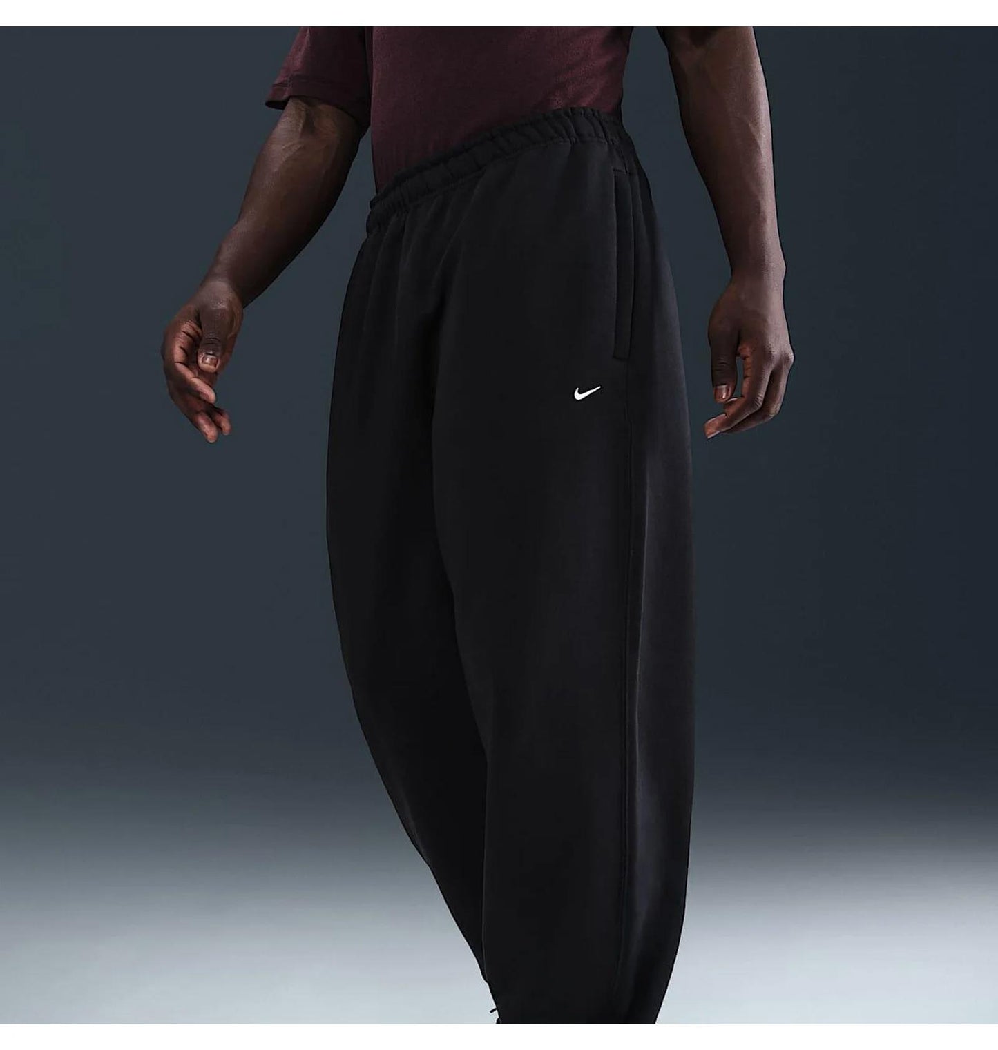 Брюки чоловічі Nike Solo Swoosh Black (HV1088-010)