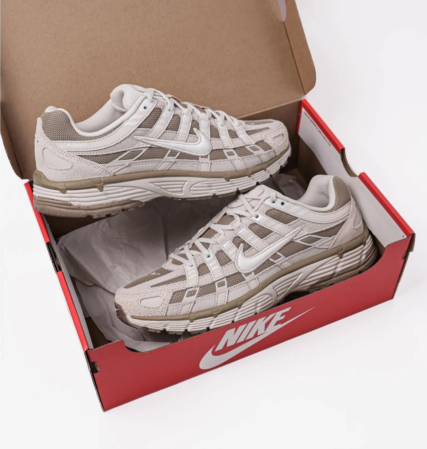 Кросівки чоловічі Nike P-6000 "Light Orewood Brown/Khaki/Sesame/Phantom" (HV2528-100)