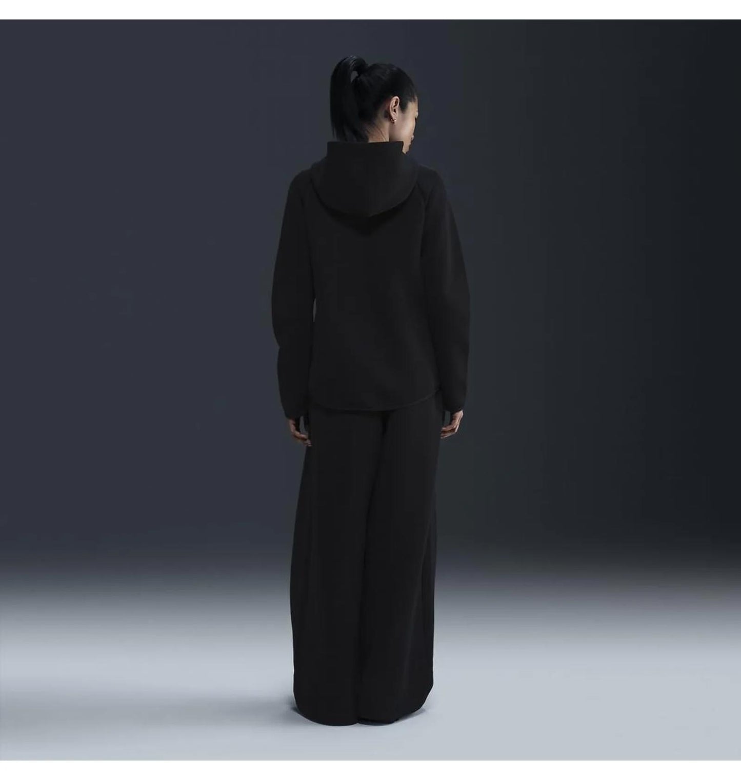 Кофта жіночі Nike W Nsw Tch Flc Wr Fz Hdy 2 (HV6747-010)