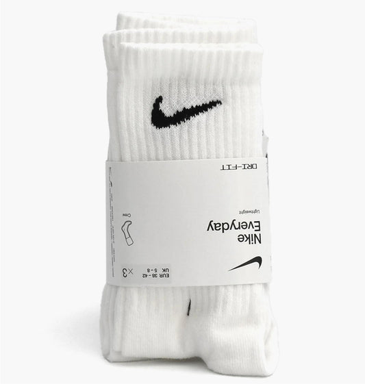 Шкарпетки Nike U Nk Everyday Ltwt Crew 3Pr (SX7676-100)