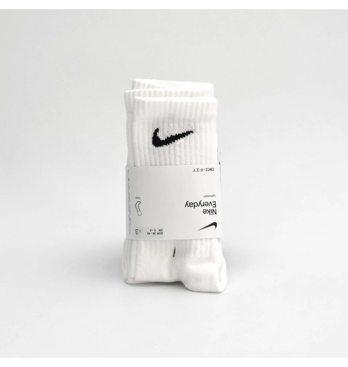 Шкарпетки Nike U Nk Everyday Ltwt Crew 3Pr (SX7676-100)